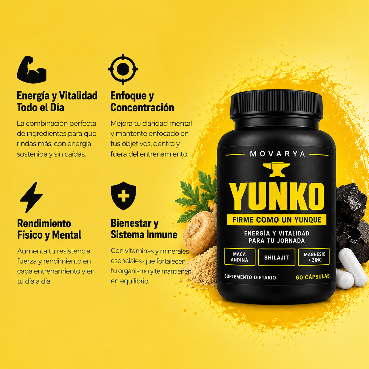 Yunko – Energía y aguante para los que laburan de verdad