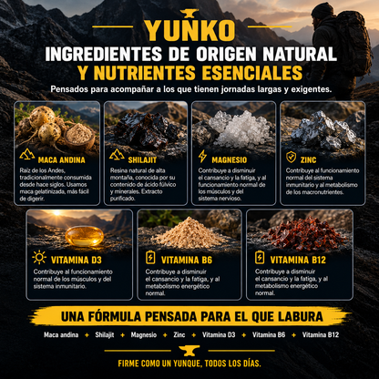 Yunko – Energía y aguante para los que laburan de verdad